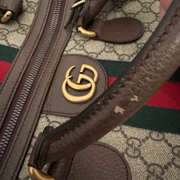 GUCCI SAVOY LARGE DUFFLE BAG - Picture 4 of 6